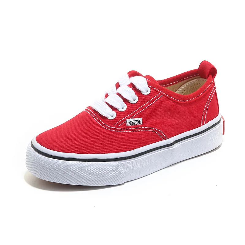 

Korean style cloth shoes boys and girls shoes 2021 autumn low-top solid color baby casual shoes pedal children's canvas shoes