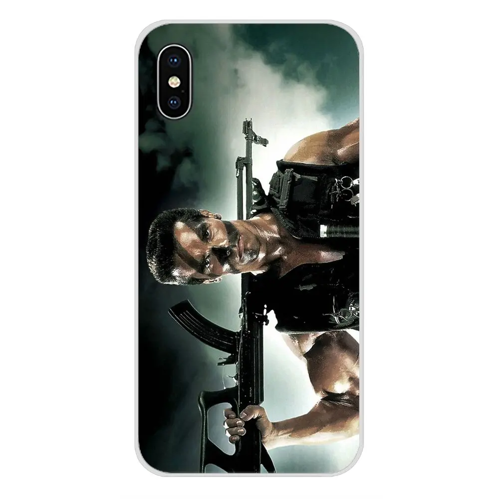 Мягкий чехол для Huawei G7 G8 P8 P9 P10 P20 P30 Lite Mini Pro P Smart Plus 2017 2018 2019 Commando 1985 film Arnold Schwarzenegger |