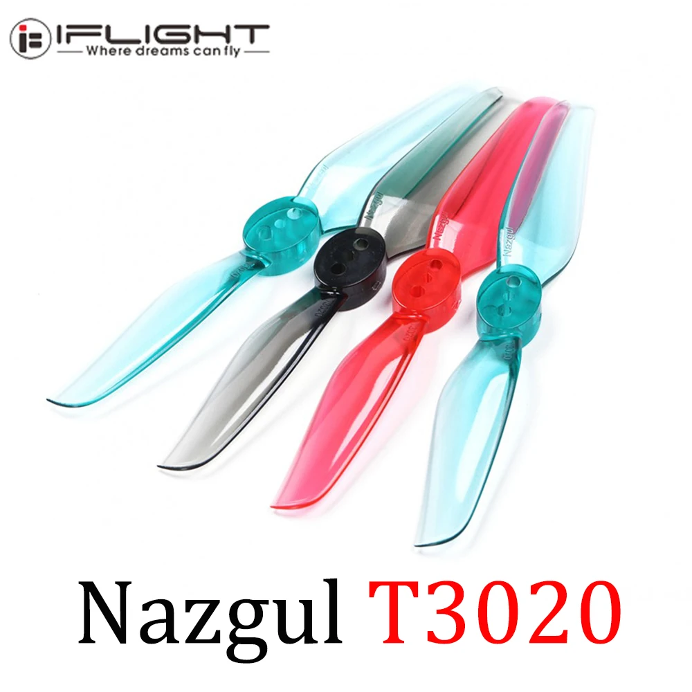 

12 Pairs Iflight T3020 75mm 2-Blade Toothpick Propeller for RC Drone FPV Racing Freestyle 3Inch Toothpick Duct Drone