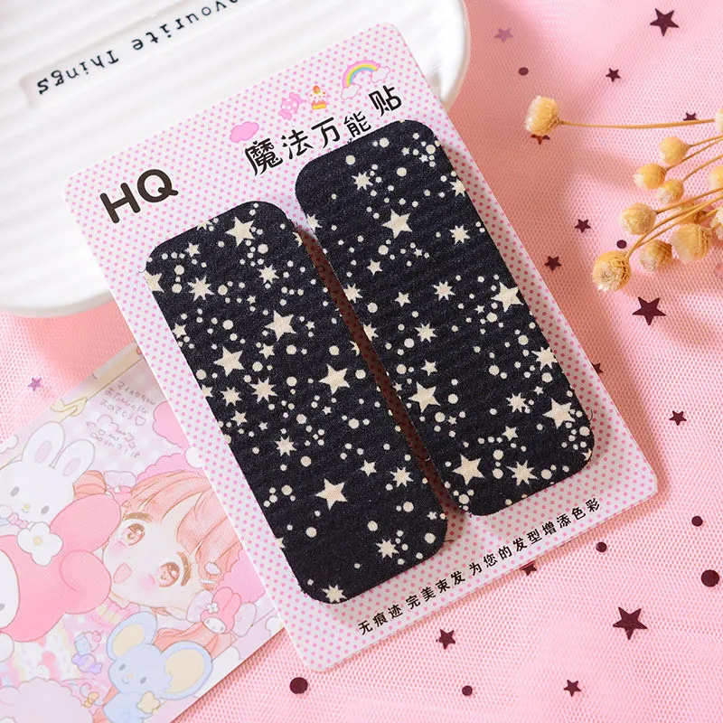 2 шт./компл. женские Волшебные волосы для девушек стикеры челки модные