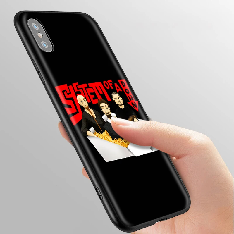 YIMAOC System Of A Down SOAD силиконовый мягкий чехол для iPhone 12 Mini 11 Pro XS Max XR X 8 7 6 6S Plus 5 5S SE |