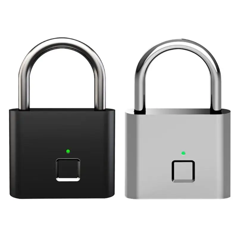 Смарт-замок с отпечатком пальца USB-зарядка быстрая разблокировка цинковый сплав