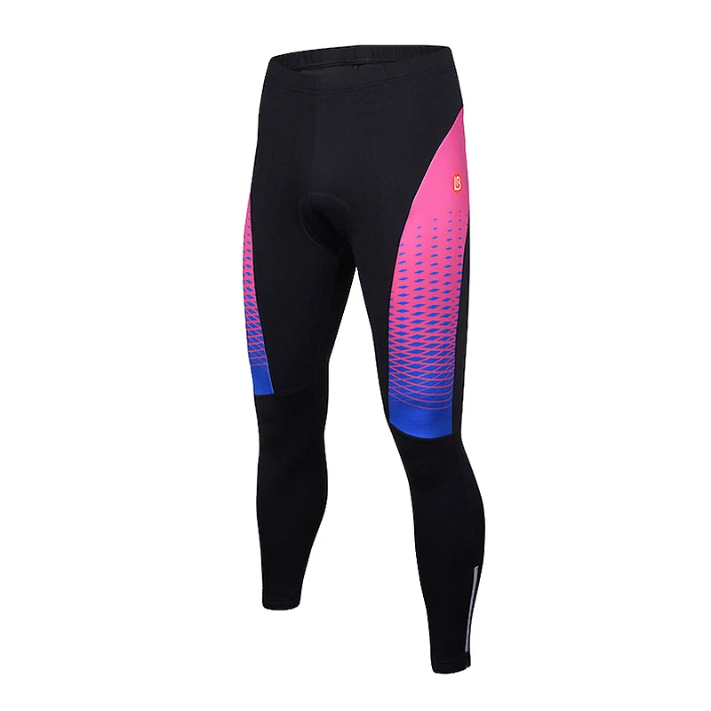 Зимние теплые флисовые велосипедные штаны для мужчин колготки Длинные