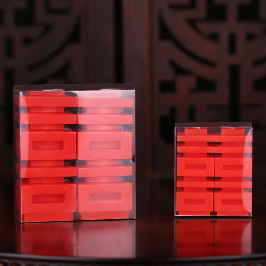 2pcs/set Double Happiness Candles Traditional Chinese Style Wedding Decoration Marriage room for Newly married 2 Size | Дом и сад