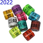 2022 прочные цифровые кольца для птиц, гоночные кольца для голубей, тренировочный инструмент для птиц, идентификация птиц, кольцо для ног, тренировочные принадлежности