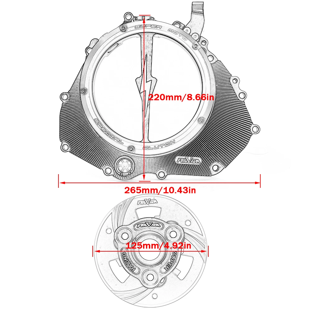Рисунок 6 - Прозрачный пружинный фиксатор крышки