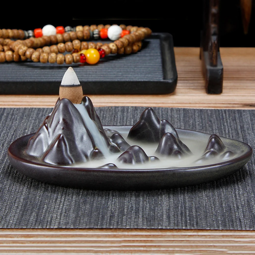 

2 Pcs Incense Burner Ornaments Ceramic Incense Burner Delicate Incense Burner