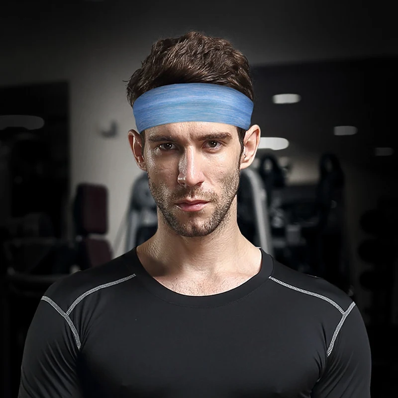 Противоскользящая Детская Спортивная головная повязка для волос мужчин и женщин