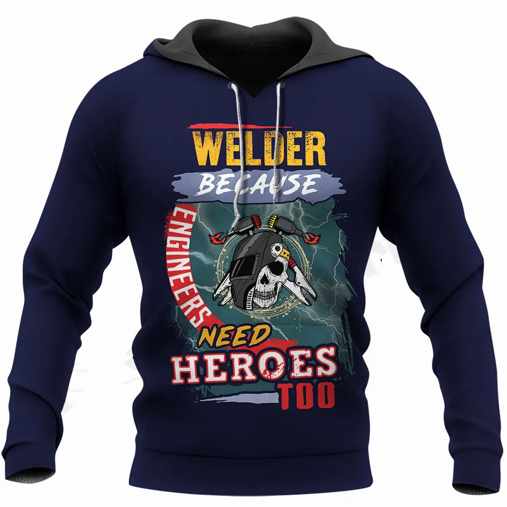 

Fashion 3D Print Newest Welder Worker Job Art Unique Men/Women Cozy Hrajuku Casual Streetwear Hoodies/Zipper/Sweatshirt Tops