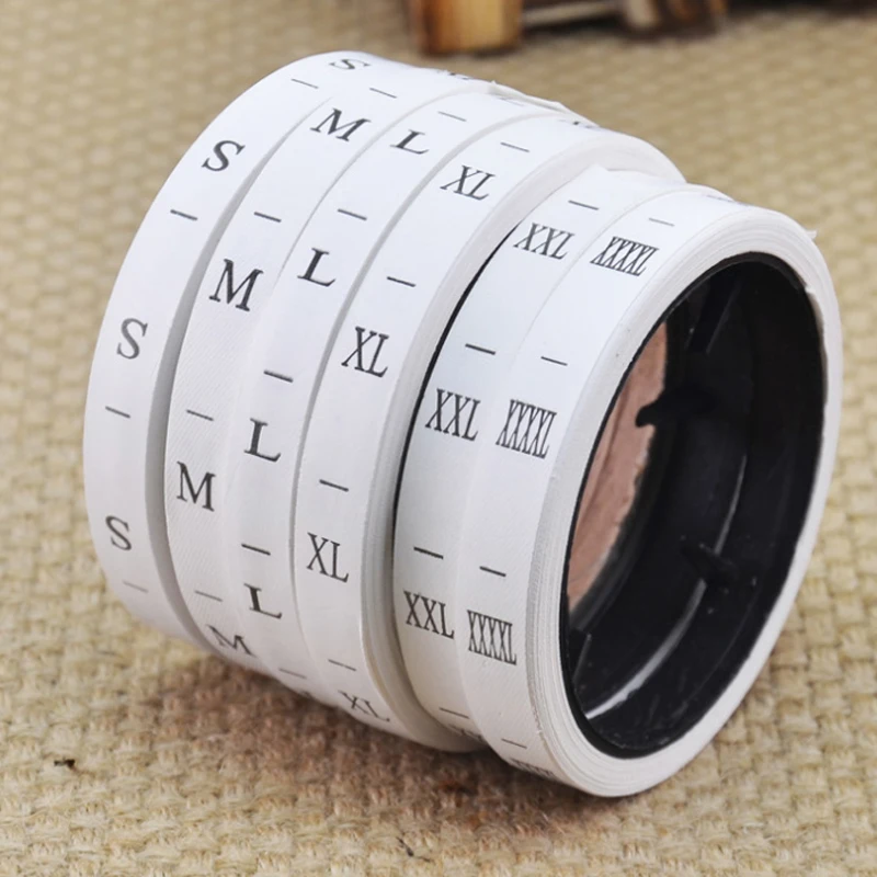 Бесплатная доставка нейлоновый ремень ярлык размеров с принтом белый фон черные