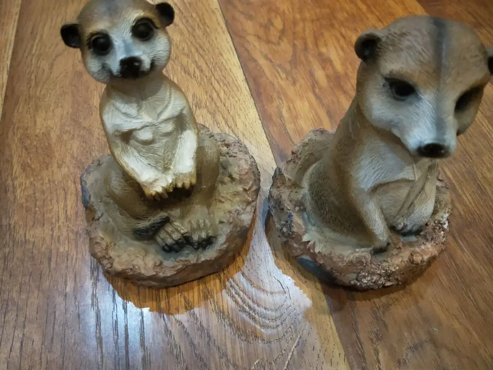 Мини Meerkat садовые животные искусственное садовое украшение для улицы|Садовые