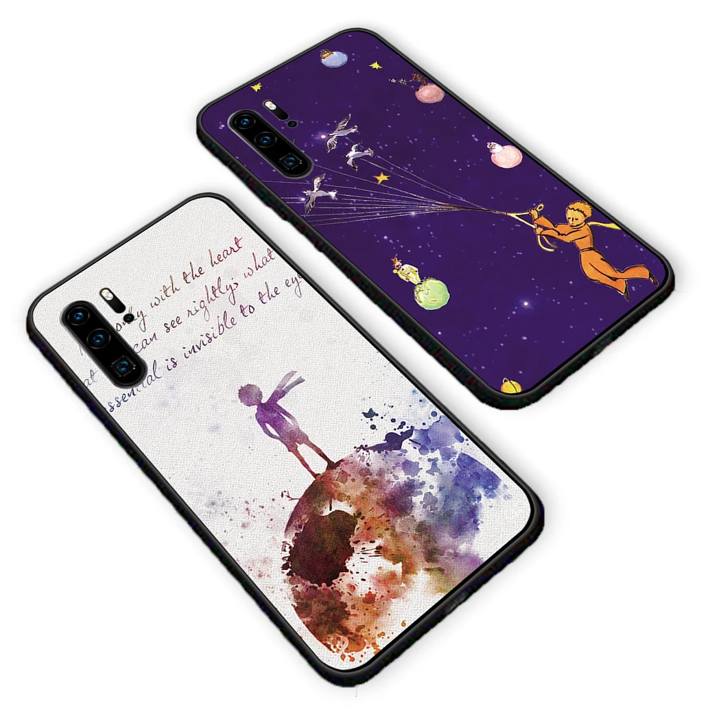 Черные ТПУ чехлы накладки для Huawei P40 P30 P20 P10 Mate 10 20 30 Pro Lite|Чехлы-накладки| |