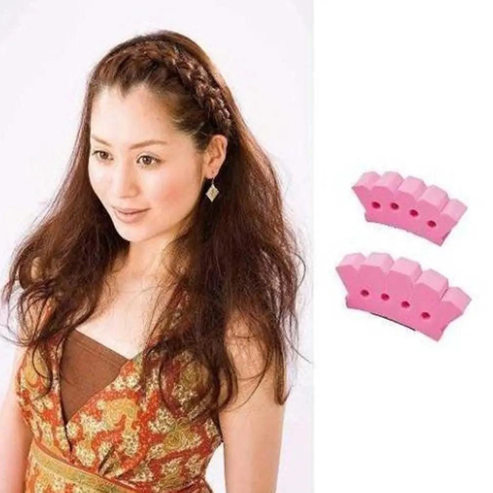 Креативная Волшебная коса многоножка резинка для волос плетеная Укладка Губка