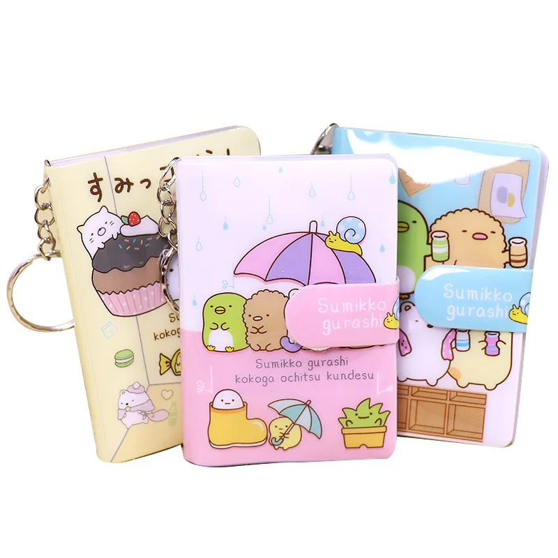 

24 pcs/lot Mini Sumikko Gurashi Notebook Cartoon Portable Note Book Diary Planner Kawaii Journal Stationery gift School Supplies