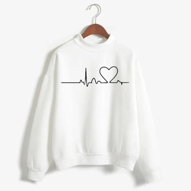 

2020 New Vogue Letter Printed Harajuku Hoodies Autumn Sweatshirt Women Tee Female Casual Hooded Thick Loose Tops Woman Clothing
