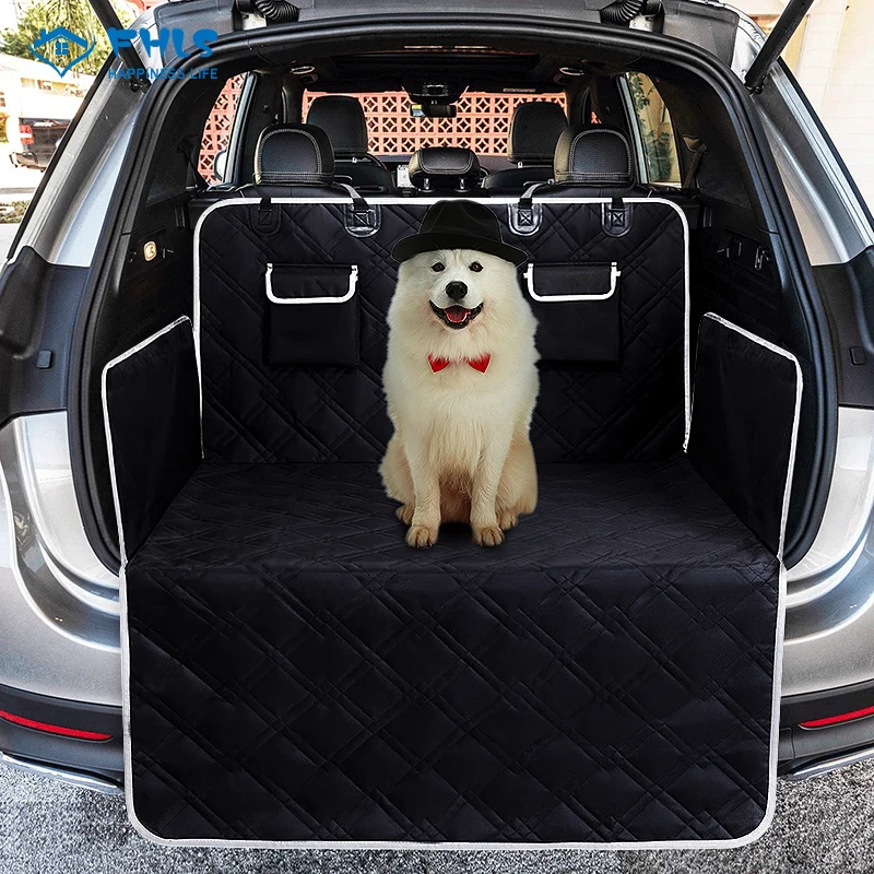 

Waterproof Dog Car Seat Cover Scratch-resistant Non-slip Folding Car Backseat Protection Pad for Pet Cat with Breathable Mesh