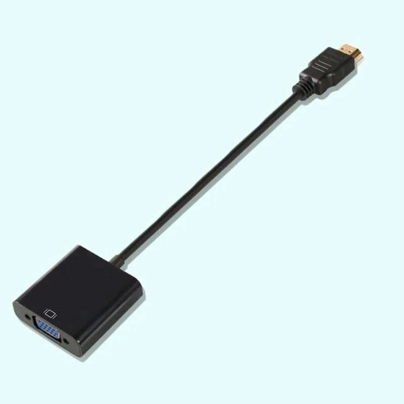 Высококачественный адаптер HDMI VGA Папа мама 1080P цифро аналоговый видео аудио