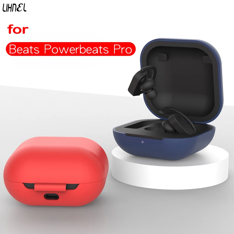 Мягкий силиконовый чехол для Apple Beats Etui сумки Powerbeats Pro Чехол беспроводной Bluetooth
