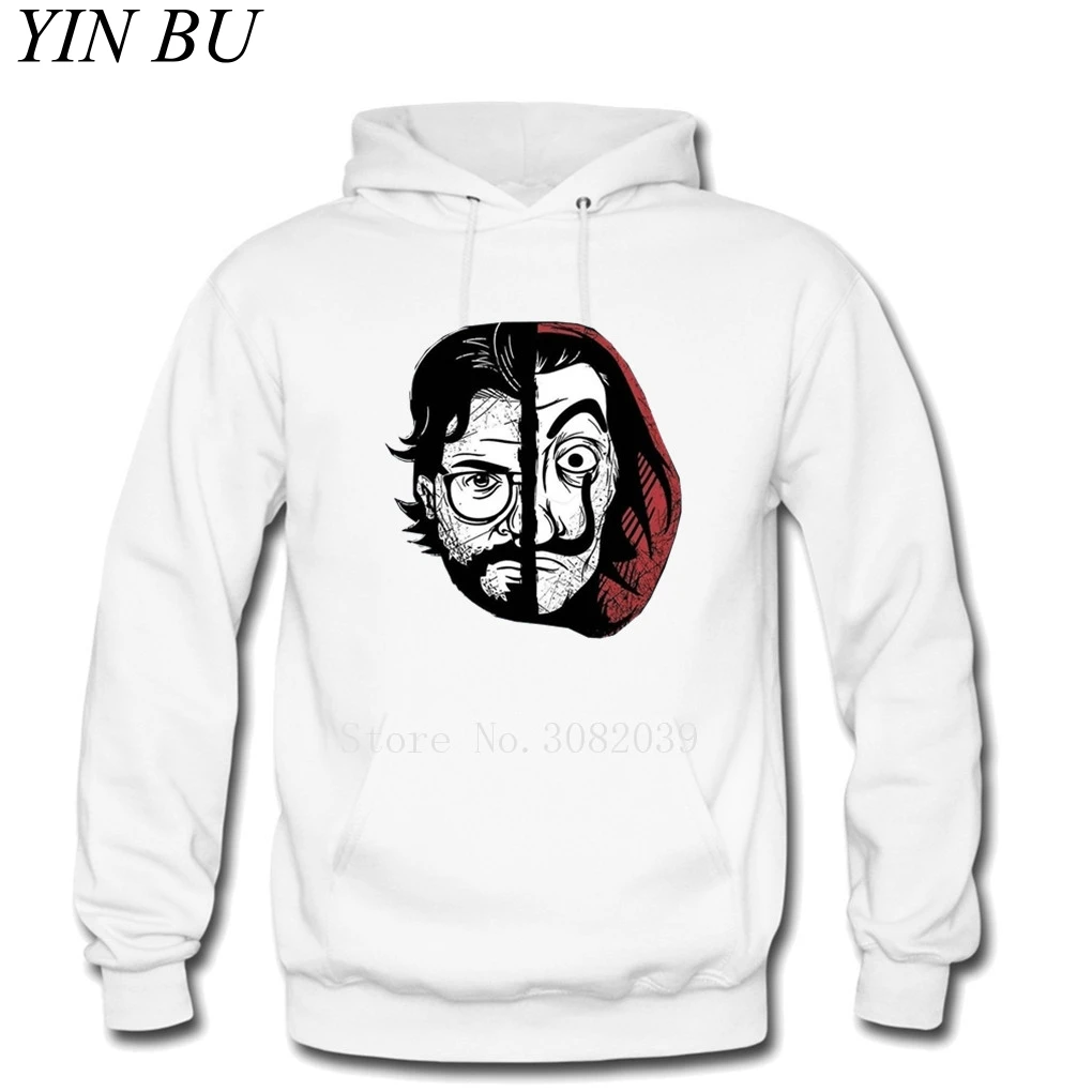 Новые мужские толстовки с капюшоном La Casa De Papel Money Heist House Of paper толстовка для