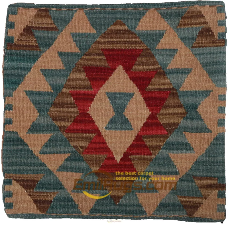 decorative pillows 45cmx45cm Kilim Square Cover Handmade Decor Moder Wool Living Room
