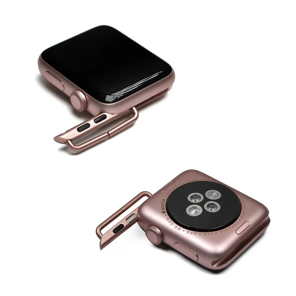 CHIMAERA пару адаптеров для Apple Watch band 5 4 3 2 iwatch band 42 мм 38 мм ремешок из стали браслет Аксессуары Вилка
