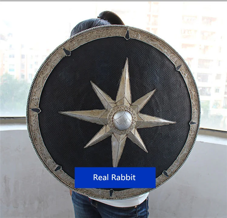 [Funny] Metal and Resin made 1:1 Scale 62cm The Legendary Shield Of Narnia weapons model adult child cosplay toy collection gift | Игрушки и