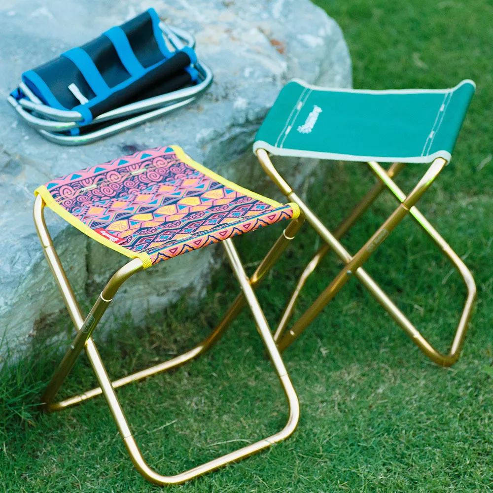 

Складной рыболовный стул, Легкий стул для пикника и кемпинга, складная алюминиевая ткань, уличная мебель