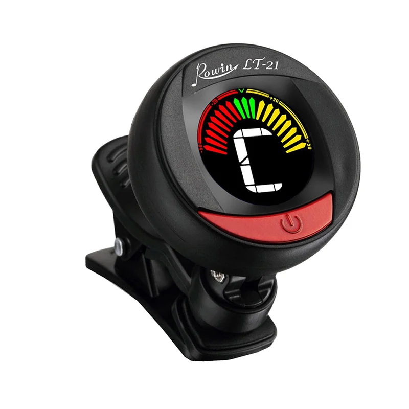 Тюнер для электрогитары мини тюнеры с ЖК дисплеем и зажимом педали