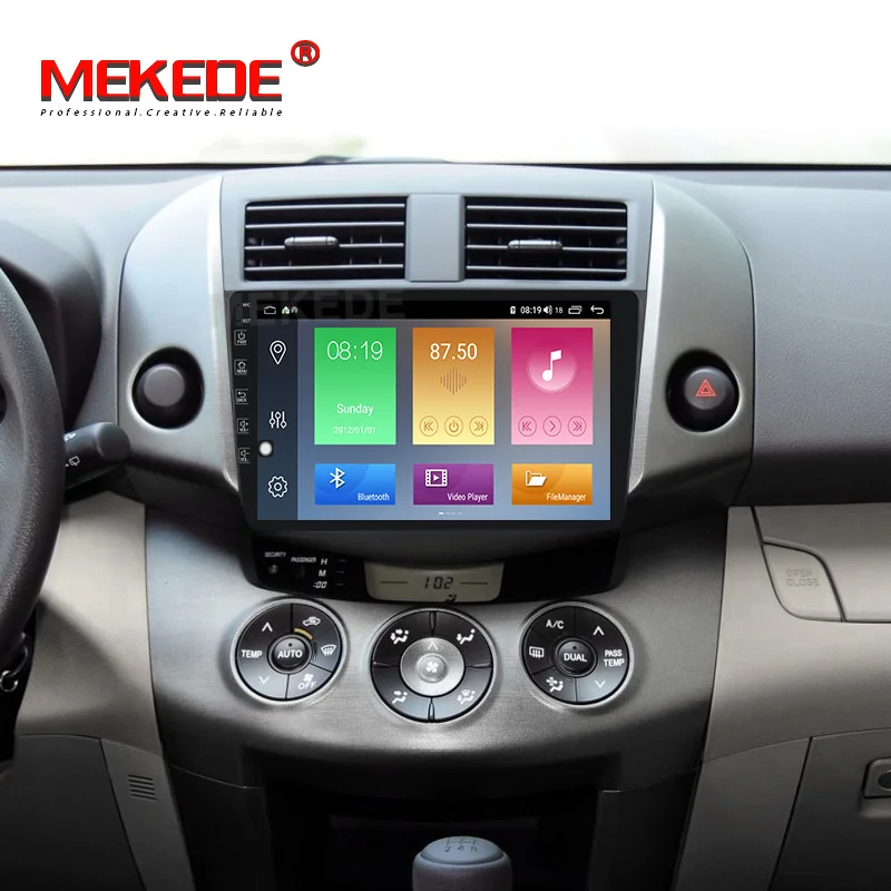 IPS экран 4 + 64G Android 10 4G LTE автомобильный DSP GPS мультимедийный dvd плеер для Toyota RAV RAV4 2006