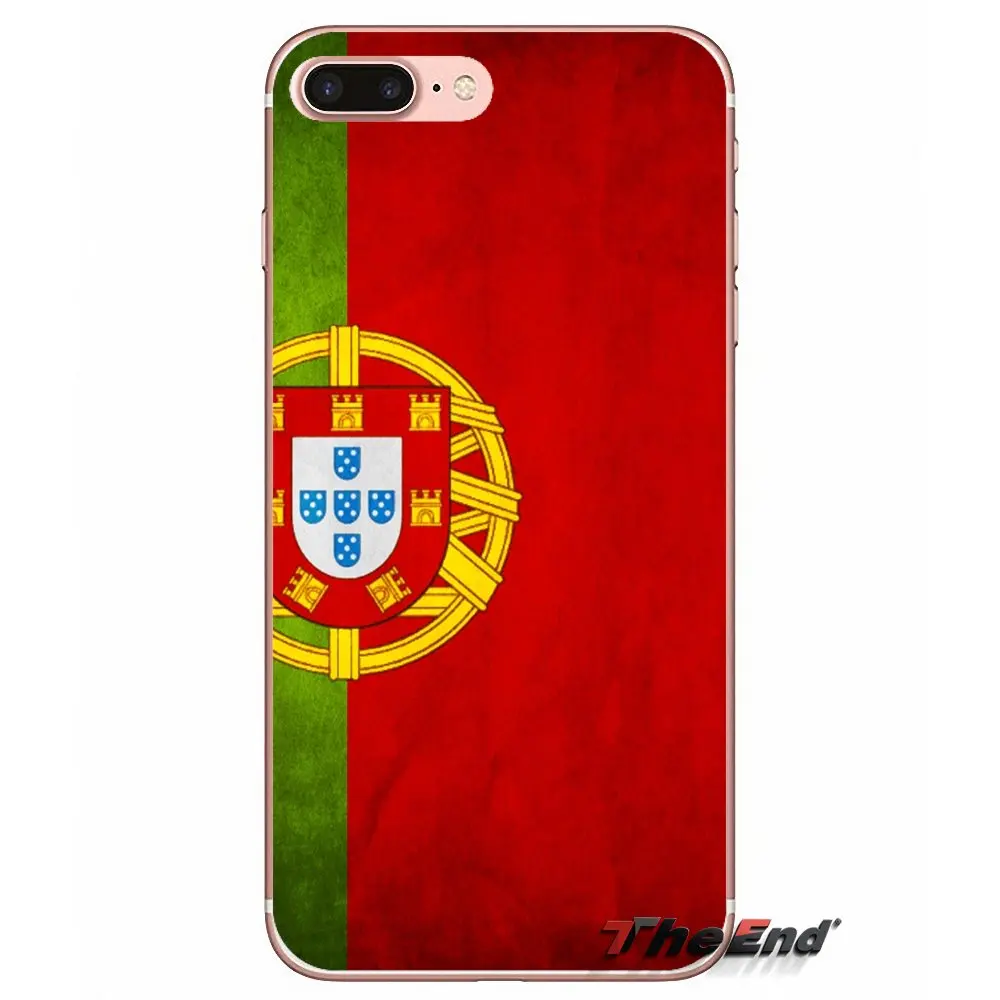 Для Apple IPhone X 4 4S 5 5S SE 5C 6 6s 7 8 плюс Plus португальский национальный флаг эмблема