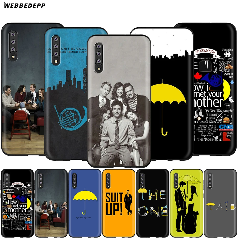 Webbedepp Как я встретил вашу маму Himym чехол для Samsung Галактики A3 A5 A6 плюс A7 A8 A9 J6 M20 A10S A20S