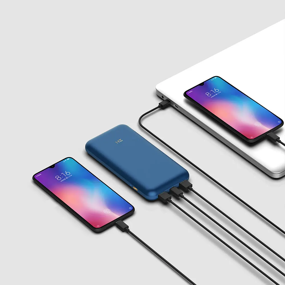 ZMI QB823 65 Вт 20000 мАч PRO Power Bank зарядное устройство PD КК быстрой зарядки для ноутбука