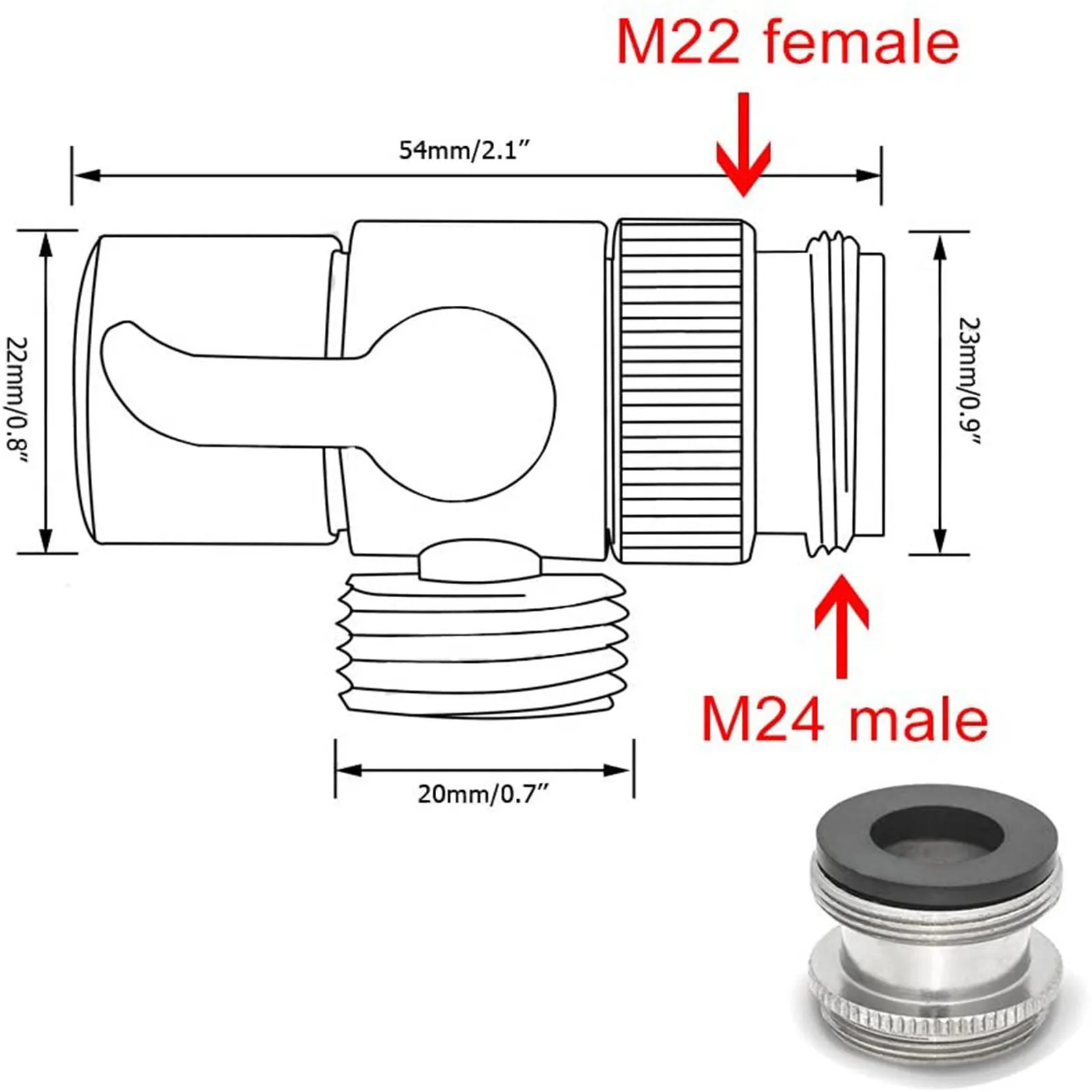 

Brass Sink Tap Diverter Valve Sink Hose Sprayer Connector Kitchen Faucet Diverter Bathroom Faucet Connector Kran Akcesoria#H