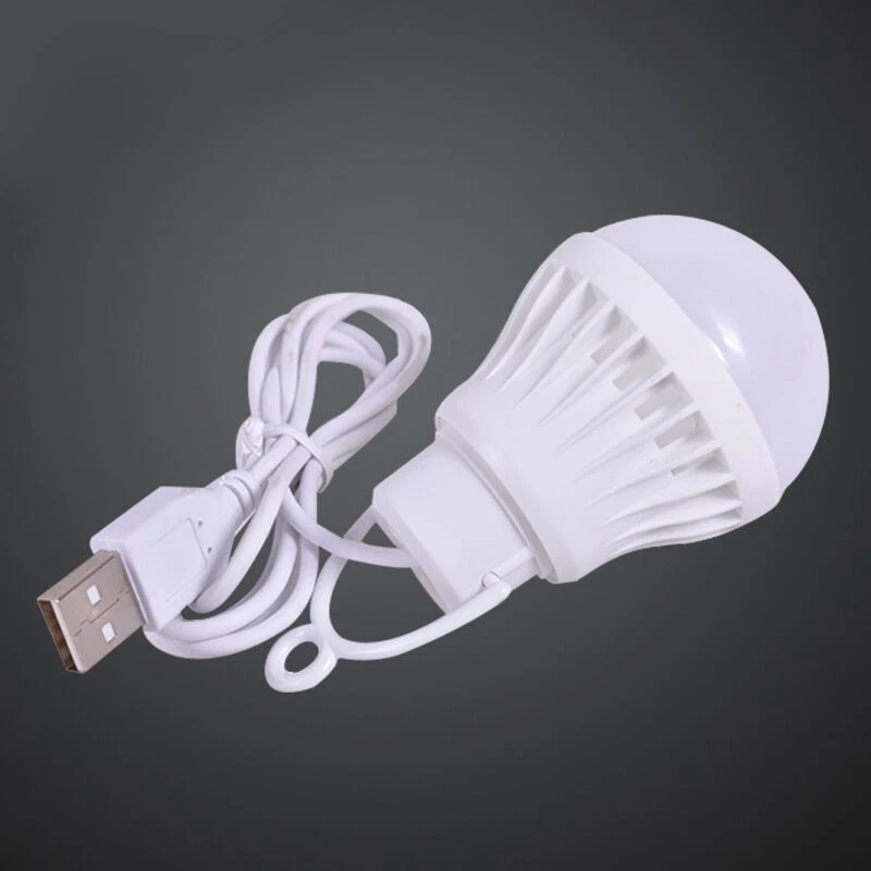 Portable USB LED energy-saving lamp bulb ball bulbs for outdoor notebook mobile power emergency light reading | Лампы и освещение