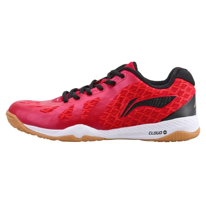 Новое поступление, Li-ning, мужская сборная обувь для настольного тенниса, анти-скользкая эластичная лента, профессиональные кроссовки - Цвет: APPP003