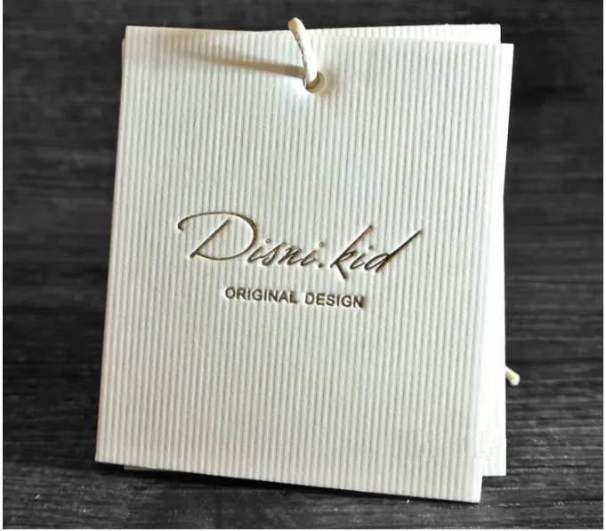 1000 компл./лот по индивидуальному заказу логотип бумажный ярлык 300 г слоновой