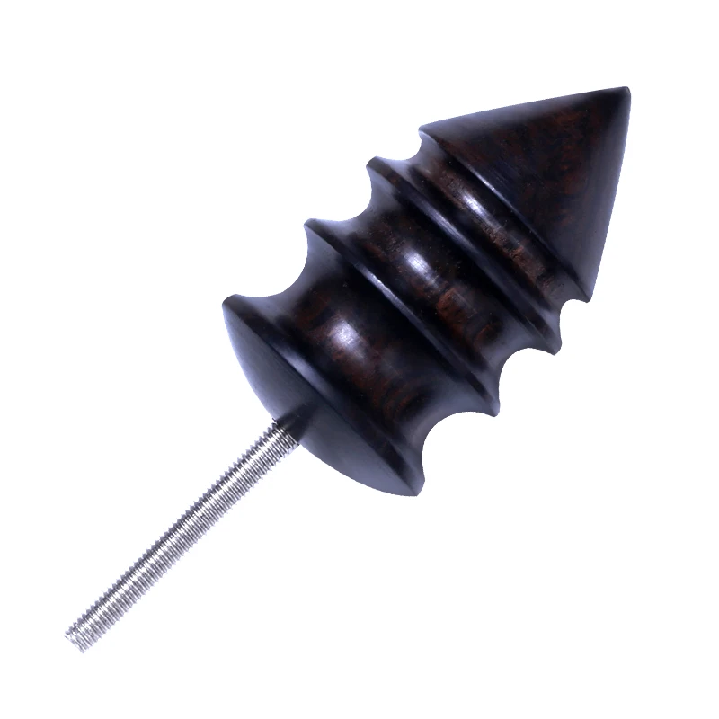 

LMDZ 1Pc Brown Large Tip Leather Burnisher Tool,Portable and Useful Leather Handmade Tool, Leather Carving Tool for Handmade