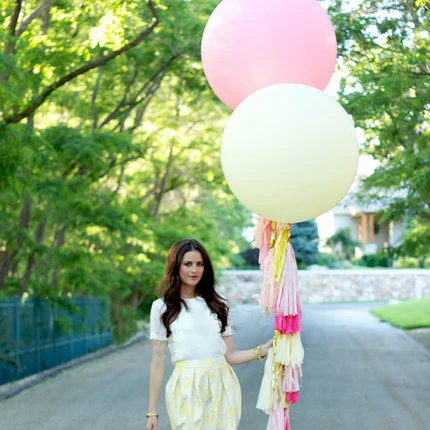 5 шт. 24 дюймовый воздушный шар макарон яркие цвета креативное оформление на день