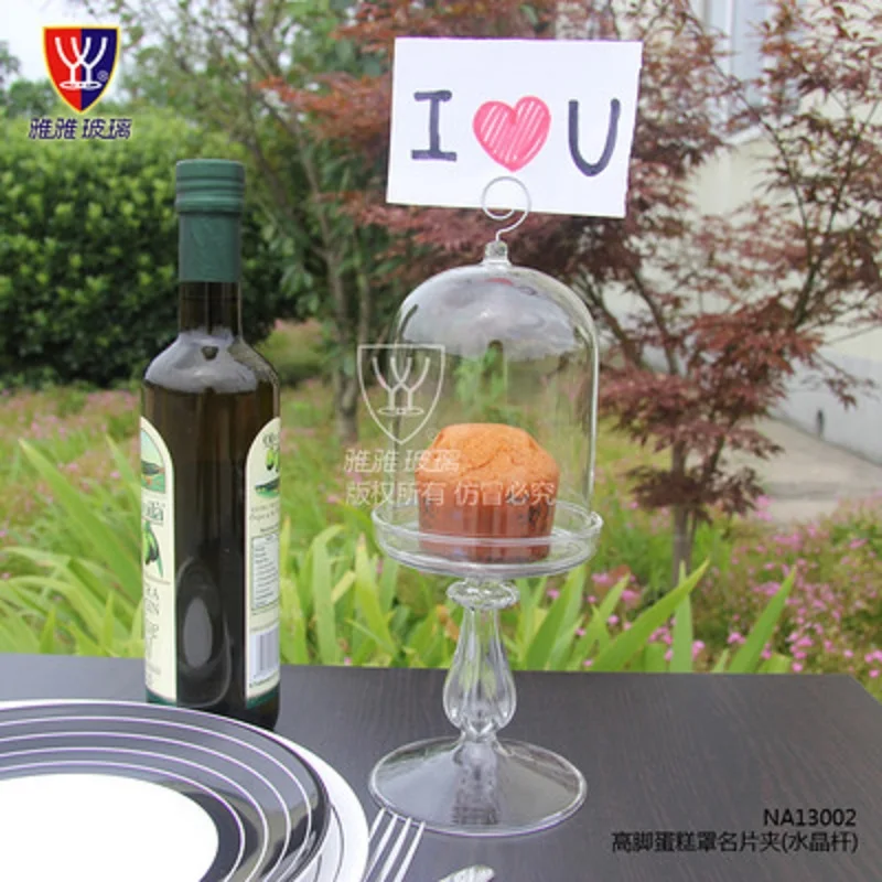 Многофункциональный Именной держатель для карт стеклянная ваза Decoracion продукты