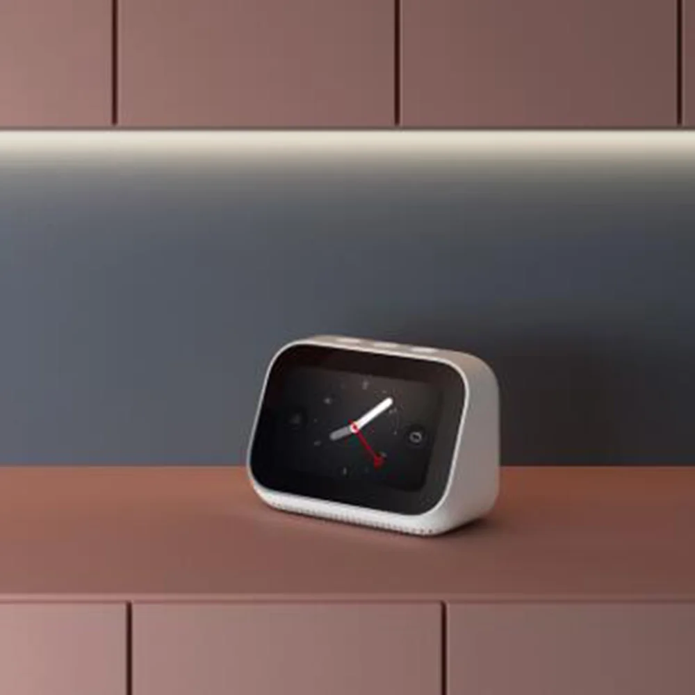 Xiao mi AI сенсорный экран Bluetooth 5,0 динамик 3,97 дюймов цифровой дисплей Будильник WiFi смарт соединение mi динамик