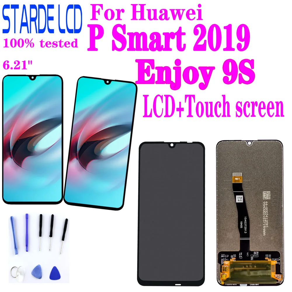 100% протестированный 6 21 &quotЖК дисплей для Huawei P Smart 2019 Enjoy 9S сенсорный экран с