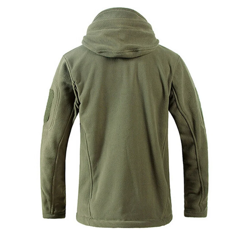 

Winter Warm Men Casual Thick Hoodies Tops Fleece Sweatshirt Hooded Jacket Outerwear Long Sleeve Cardigans Hoody