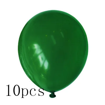 dark green 1 Набор воздушные шарики из латекса с животными Тигр Зебра собака для вечеринки в стиле сафари джунгли вечерние шары День рождения Декор Детские шары ко дню рождения - Цвет: dark green