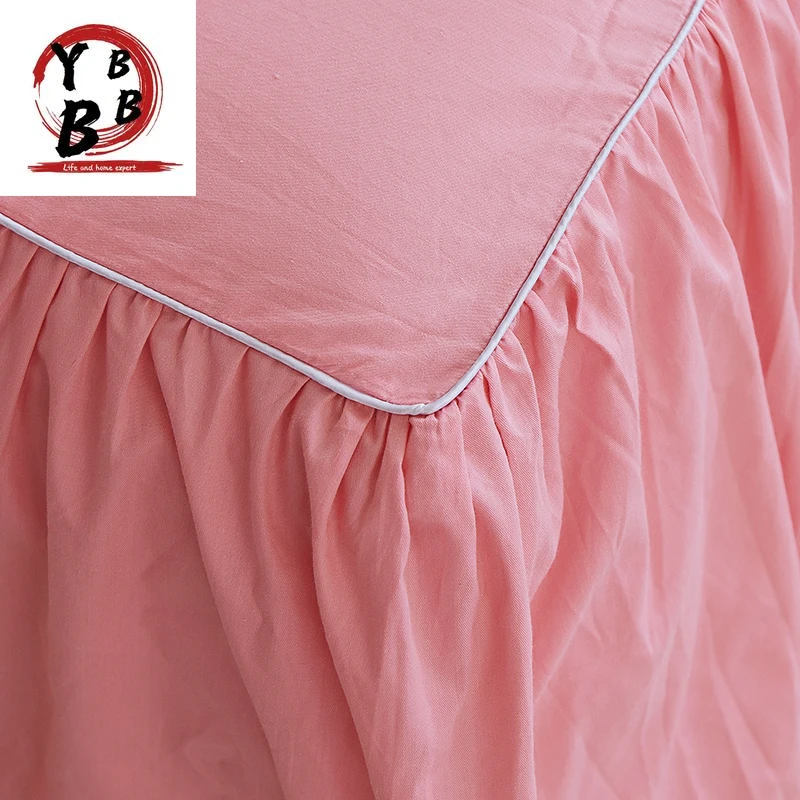 

Jacquard Lace Princess Bed set Luxury Wedding Bedding Sets Queen King Bedlinen Boho Duvet Cover Set girls Bedclothes Bed Skirt