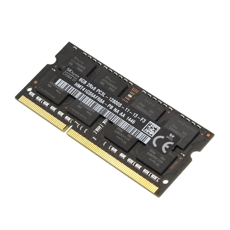DDR3L 8GB 1600MHz PC3L-12800S RAM Memory SODIMM Low Voltage 1.35V 204-PIN for Laptop Notebook(Black) | Компьютеры и офис