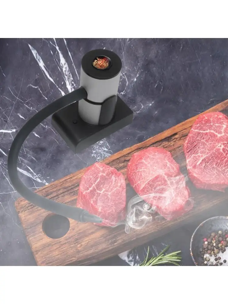 Генератор курильщика еды портативная молекулярная кухня курить мясо сжигать