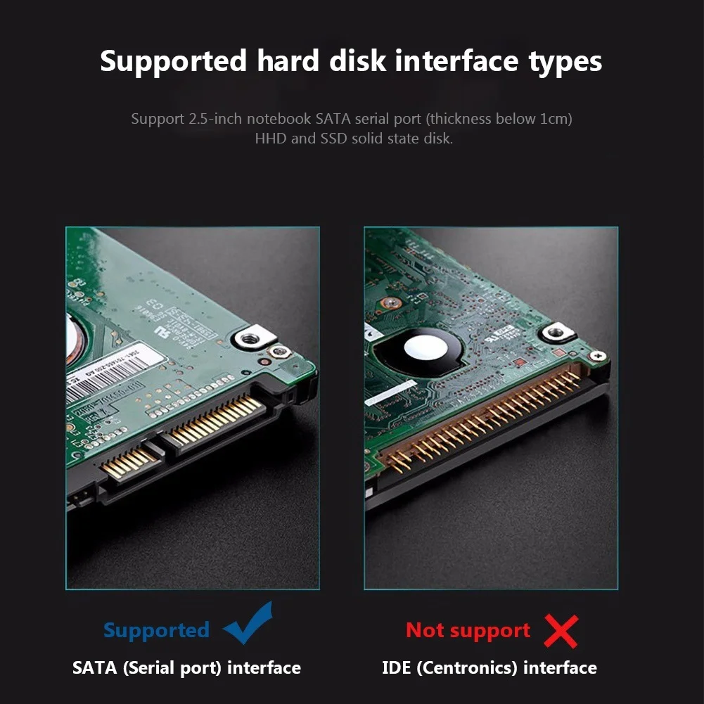 Корпус для внешнего жесткого диска 2 5 дюйма SATA-USB 3 0 | Компьютеры и офис
