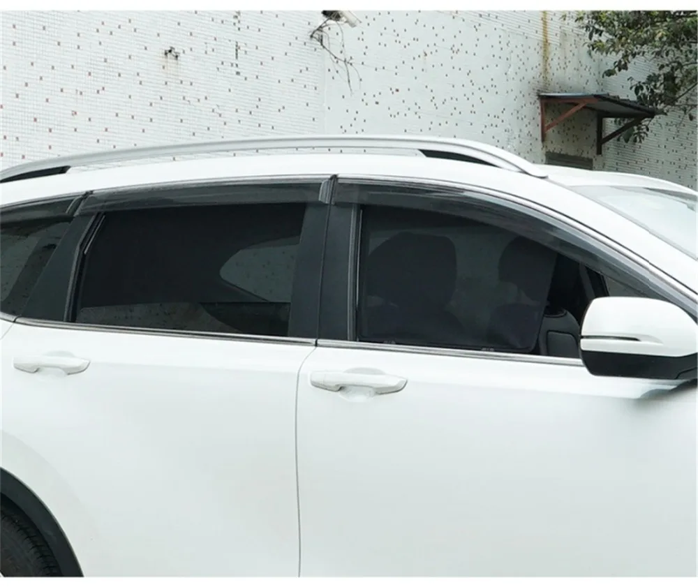 Передний Задний 4 шт. Магнитный оконный шторный сетчатый козырек для Honda CRV анти-УФ автомобильный солнцезащитный козырек боковое окно солнцезащитный козырек для CRV