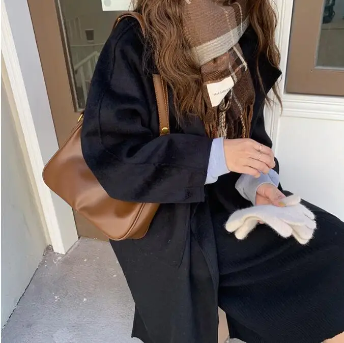 

Fashion women bag cross body OL messenger girl bag underarm women vintage shoulder bag yutgt8