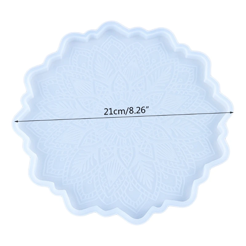 

Crystal Epoxy Resin Mold Sunflower Coaster Silicone Mould DIY Crafts Cup Mat Pad Making Tool